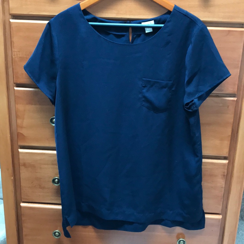 J. Crew Navy short sleeve “tee shirt” blouse